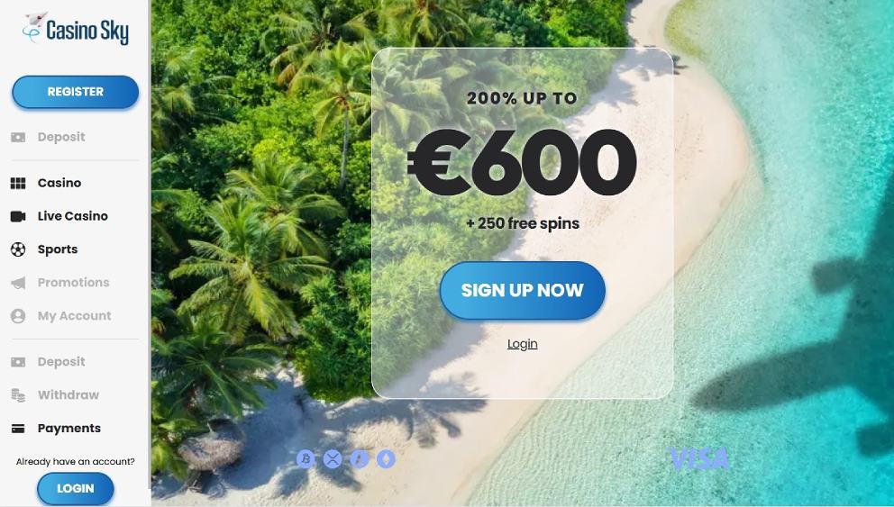 Casino Sky top buitenlandse online casino