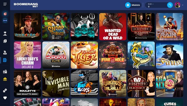 Lijst met casinospellen