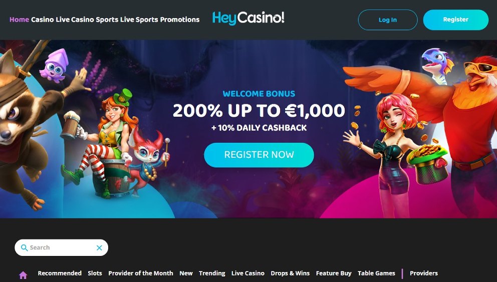 HeyCasino best casino online buitenland