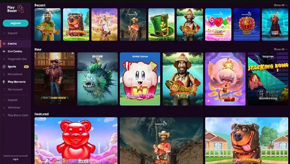 PlayBoom24 beste buitenlandse casino site