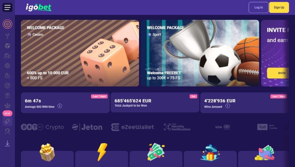 IgoBet screenshot